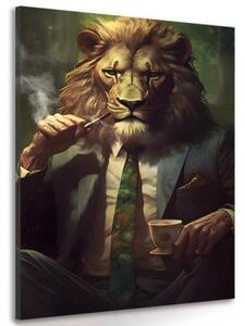 Obraz zvířecí gangster lev - 40x60