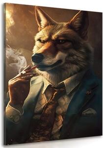 Obraz zvířecí gangster vlk - 40x60