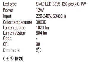 Redo Stolní LED lampa Godart