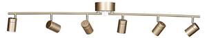 ByRydens 4202100-6501 - Bodové svítidlo CORRECT 6xGU10/7W/230V zlatá