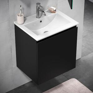 Koupelnová skříňka s umyvadlem KENWOOD 51 cm černá