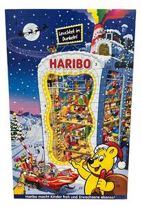 Adventní kalendář s želé bonbóny Haribo 300 g
