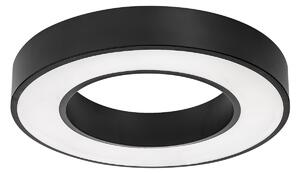 Rabalux 71360 LED přisazené stropní svítidlo Cirano | 24W integrovaný LED zdroj | 1420lm | 3000/4000/6000K | černá