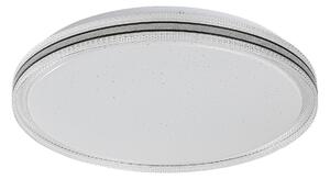 Rabalux 71349 LED přisazené stropní svítidlo Monira | 34W integrovaný LED zdroj | 2300lm | 3000-6500K | dálkové ovládání | stmívač | černá