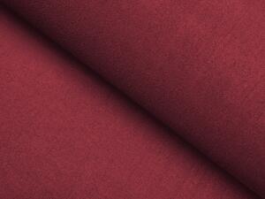 Biante Kulatý ubrus/imitace broušené kůže Alcantara ALC-008 Vínově červený Ø 100 cm