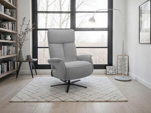 RELAXAČNÍ KŘESLO, textil, šedá Sit & More - Online Only křesla & taburety, Online Only