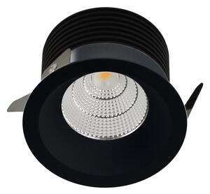 Led2 Zápustné LED svítidlo SPOT B ø 8,2 cm, hl. 5,2 cm Barva: Černá, Stmívání, řízení: Casambi, Chromatičnost: 4000K