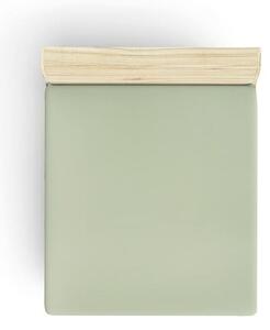 Zelené napínací bavlněné prostěradlo 160x200 cm - Mijolnir