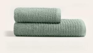 Zelené bavlněné ručníky a osušky v sadě 2 ks - Foutastic