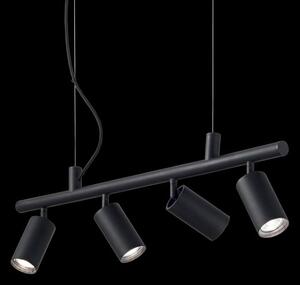 Ideal Lux Závěsné svítidlo DYNAMITE Round SP4, d. 76 cm, 4xGU10, 4x28W Barva: Bílá