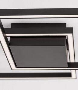 Nova Luce Stropní LED svítidlo BILBAO, d. 46 cm Barva: Černá