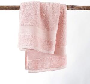 Goldea froté ručník / osuška mali - pastelově růžový 30 x 50 cm