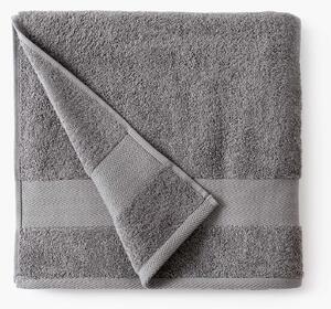 Goldea froté ručník / osuška mali - tmavě šedý 90 x 180 cm