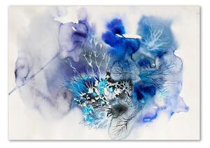Foto obraz skleněný horizontální Abstrakce květiny osh-55060210