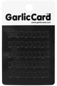 Kartička na česnek černá, Garlic Card