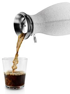 Kávovar CafeSolo 1l, světle šedý potah vlna, eva solo