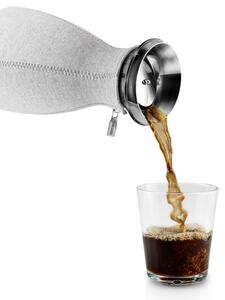 Kávovar CafeSolo 1l, světle šedý potah vlna, eva solo