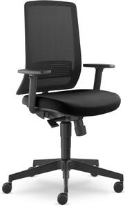 LD Seating Kancelářská židle Lyra 215-SY, černá, skladová