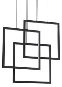 Ideal Lux Závěsné svítidlo Frame sp quadrato Barva: Černá