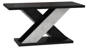 Konferenční stolek Xao Barva: černý lesk/kámen