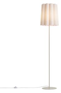 Japandi stojací lampa béžová s látkovým stínidlem 160 cm - Jenni