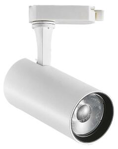 Ideal Lux Nastavitelný kompaktní LED reflektor FOX 15W, CRi 80 Teplota světla: 4000 K, Barva materiálu: Bílá