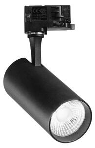 Ideal Lux Nastavitelný kompaktní LED reflektor FOX 25W CRI90 Barva: Černá, Chromatičnost: 4000K, Stmívání: On-Off