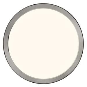Stropní svítidlo Nordlux Oja ⌀29,4cm, DIM 3000K/4000K, IP20 Barva: Bílá/kartáčovaný nikl