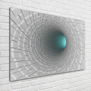 Foto obraz skleněný horizontální Tunel 3D osh-57665681