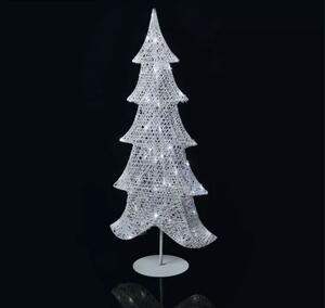 DCTC01 LED vánoční 3D stromek, 90 cm, vnitřní, studená bílá, časovač