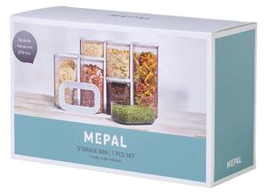 Modula-set 7 ks boxů na potraviny-bílý, Mepal