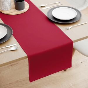 Goldea běhoun na stůl loneta - uni vínově červený 35x180 cm