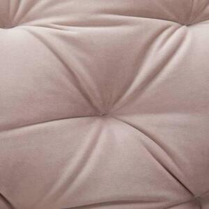 KŘESLO CHESTERFIELD, dřevo, textil, růžová Ambia Home - Křesla klasická