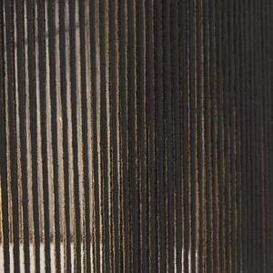Bavlněné stropní stínidlo Soraia Ø 47 cm černé