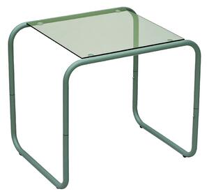 Odkládací stolek se skleněnou deskou 40x50 cm Ventana – Leitmotiv