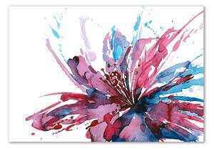 Foto obraz sklo tvrzené Abstraktní květ osh-59155055