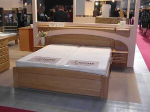 Masivní postel REBEKA | BUK průběžný | 180x200 cm | JELÍNEK nábytek