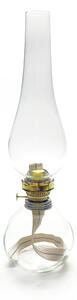 Floriánova huť Petrolejová lampa Basic - křišťál