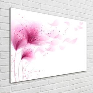Fotoobraz na skle Růžová květina osh-59922852
