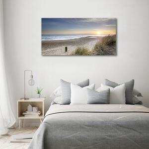Foto obraz na plátně Západ slunce a duny oc-60352873