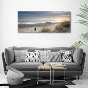 Foto obraz na plátně Západ slunce a duny oc-60352873