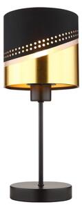 Globo 54046T - Stolní lampa OR 1xE27/40W/230V pr. 16 cm černá/zlatá