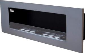 Etanolový a gelový krb model Paris Royal Silver