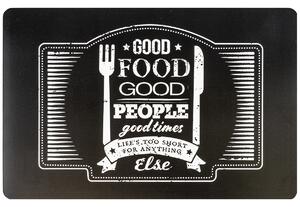 Prostírání oboustranné Vintage / Good food, 42 x 29 cm, sada 4 ks