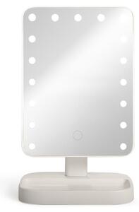 Kosmetické zrcadlo s LED osvětlením, 16,5 x 22 cm – Livoo