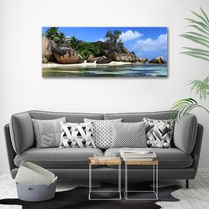 Foto obraz na plátně Seychely panorama oc-61342211