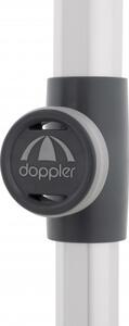 Doppler EXPERT 220 x 140 cm - slunečník s automatickým naklápěním : Desén látky - 840