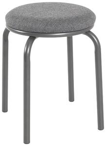 STOHOVATELNÁ STOLIČKA, kov, textil, 46/45/46 cm Carryhome - Taburety