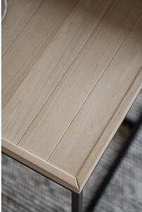 Konferenční stolek s deskou z dubového dřeva v přírodní barvě ø 70 cm Deerfield – Rowico