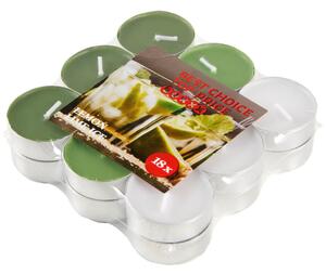 SADA ČAJOVÝCH SVÍČEK 18 kus zelený čaj Boxxx - Čajové svíčky